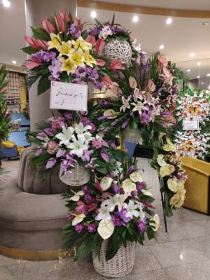 خرید و قیمت تاج گل نمایشگاهی در تهران